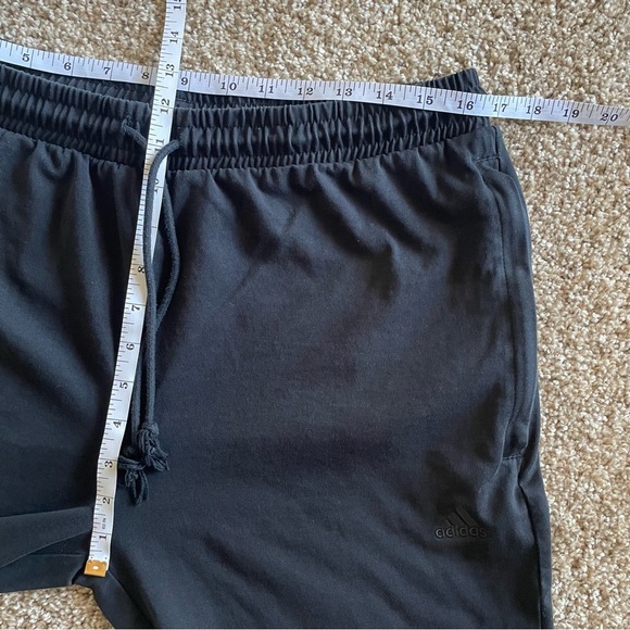 Adidas Cotton All SZN Pants Men’s Large Black Lightweight Pull On Pockets Casual - Picture 11 of 14